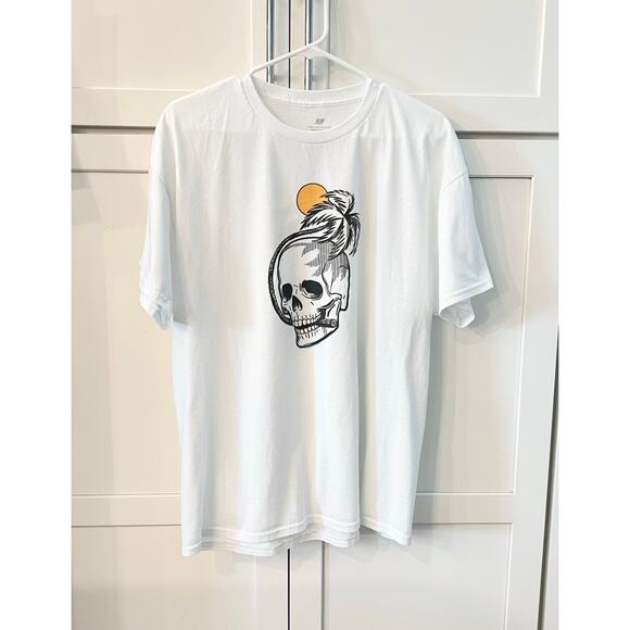 New DEL SOL Men's Biting Skull T-Shirt XL Eco Color Changing in Sun Women's Tee - Picture 3 of 16
